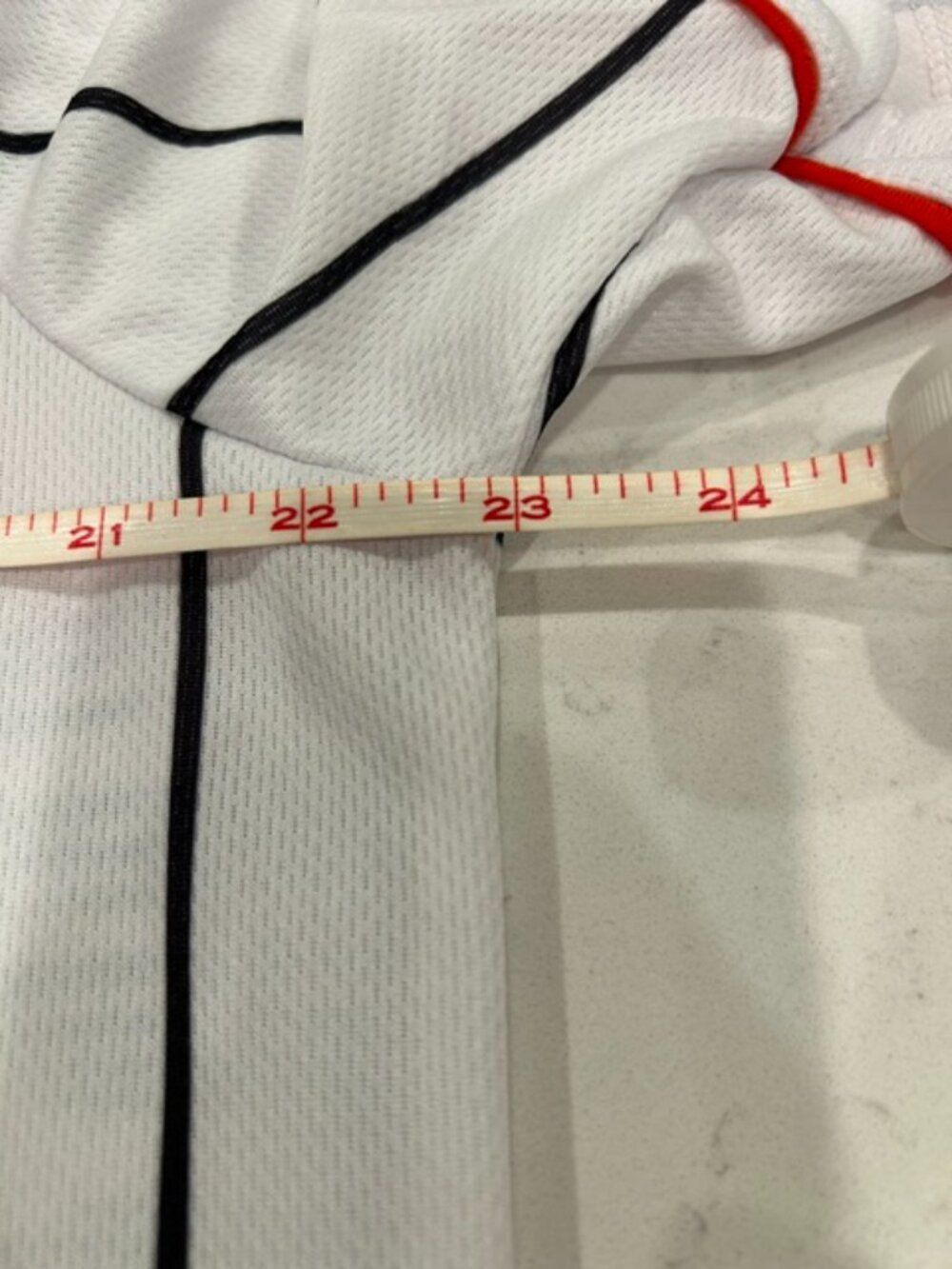 Marvel Spider‑Man Jersey Large White Pinstripe Button‑Up Red Graphic Shirt - Picture 9 of 11